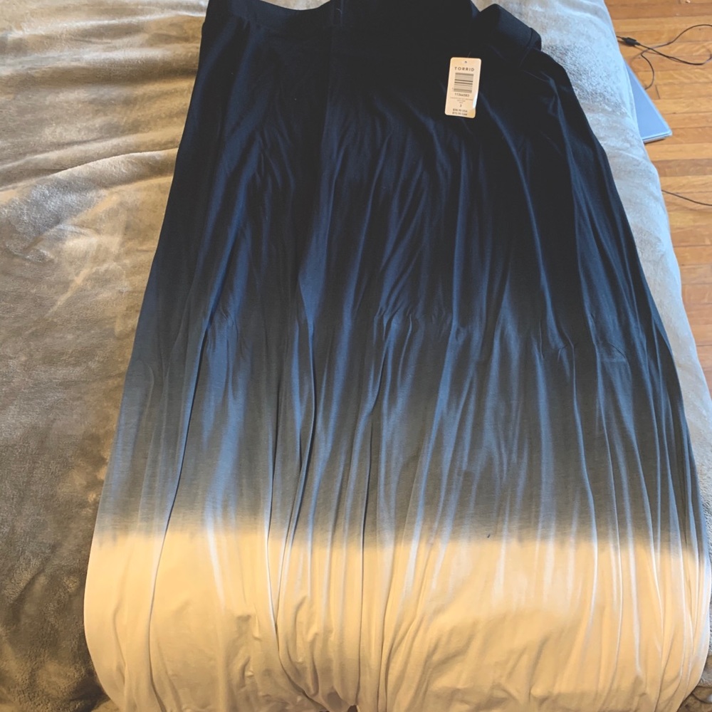Maxi ombré skirt